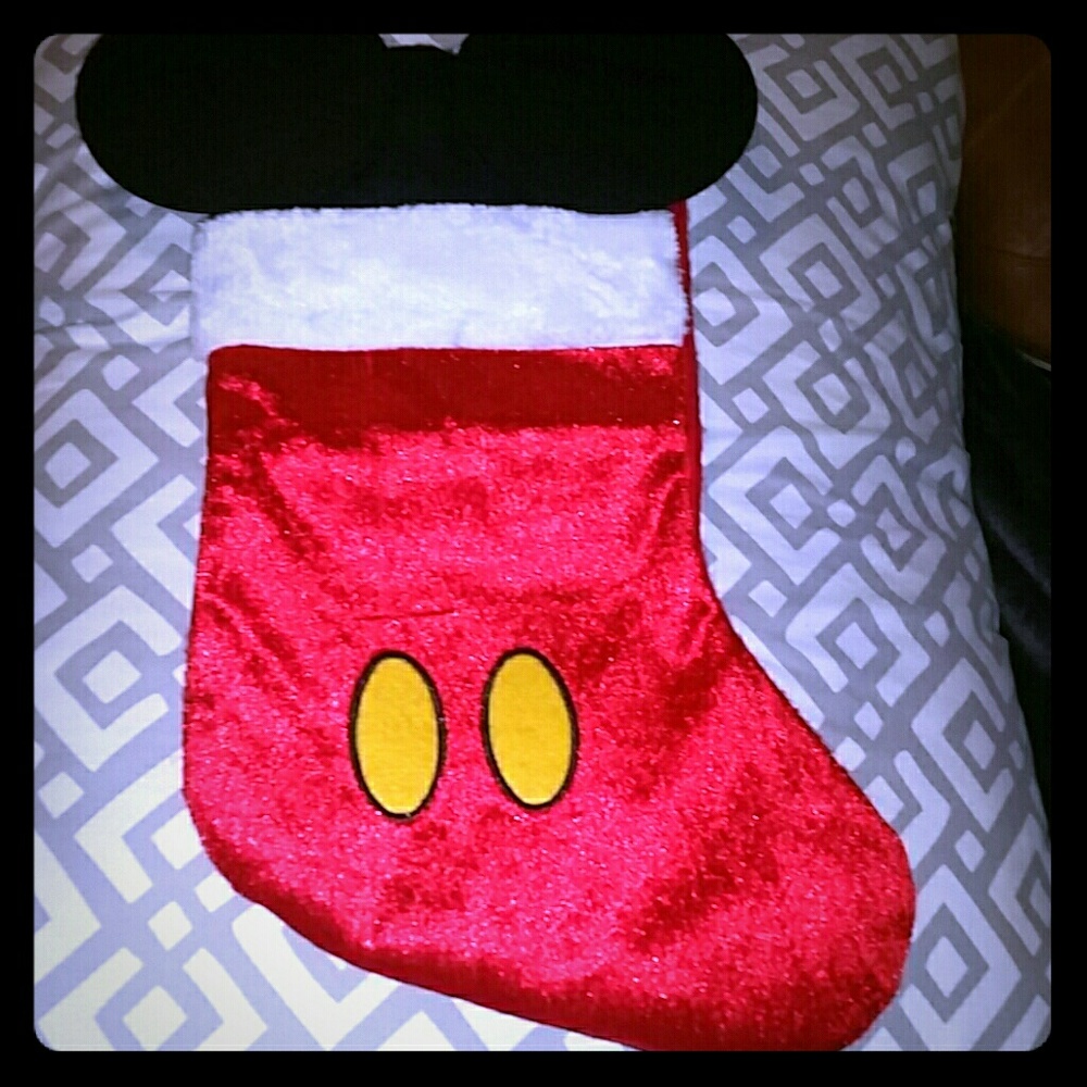 2 Mickey Mouse Christmas Stockings